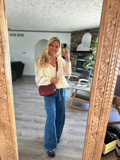 Ladies Night Wide Leg Pants