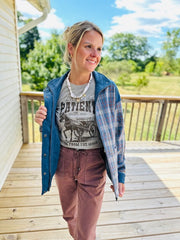 Honesty Speaks Plaid Jacket