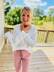 Confident Glow Long Sleeve Top