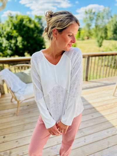 Confident Glow Long Sleeve Top