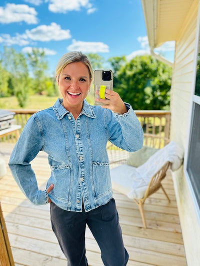 Something to Believe Denim Jacket