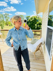 Something to Believe Denim Jacket