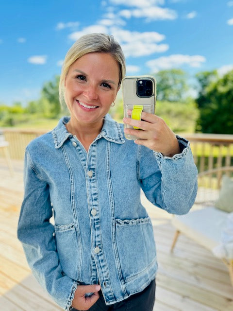 Something to Believe Denim Jacket