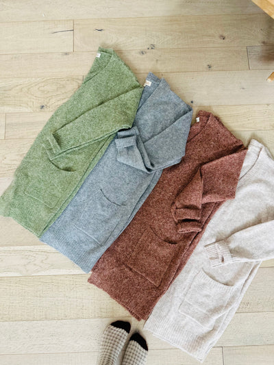Lost In A Novel Cardigan