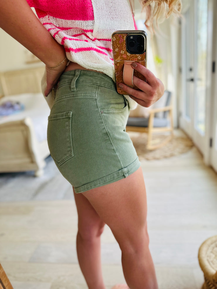 Summer's Sweetheart Denim Shorts