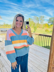 Cozy Corner Ribbed Sweater