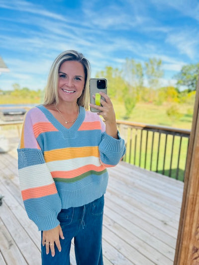 Cozy Corner Ribbed Sweater