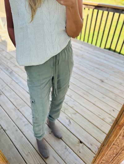 Ryder Tencel Cargo Jogger Pants