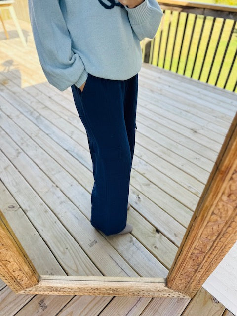 On Your Mark Cotton Cargo Pants