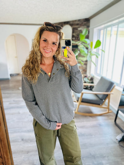 Tucked Away Mock-neck Top