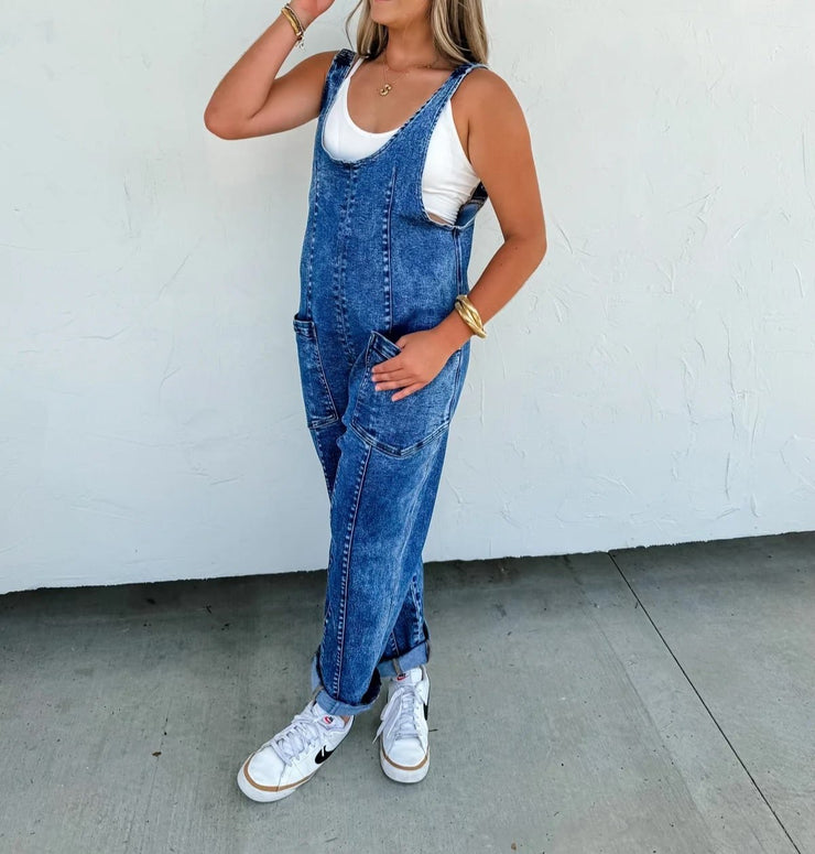 Ryland Denim Jumpsuit (Pre-Order)