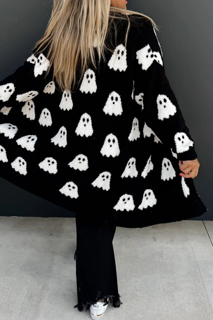 Cozy Ghost Cardigan (Pre-Order)