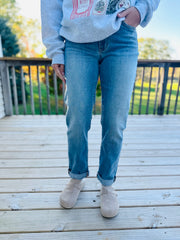 Just Stay Midrise Boyfriend Jeans