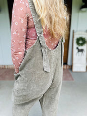 Rustic Retreat Corduroy Overalls