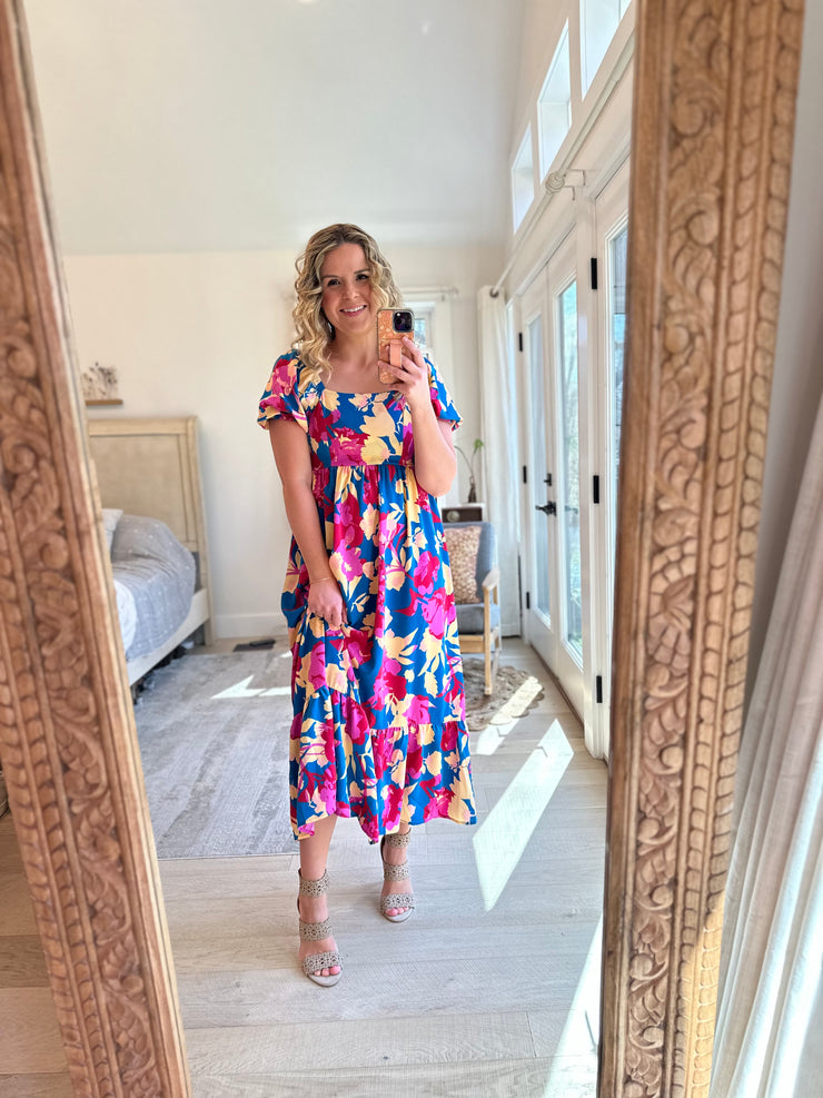 Rosie Floral Maxi Dress