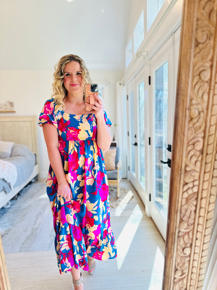 Rosie Floral Maxi Dress