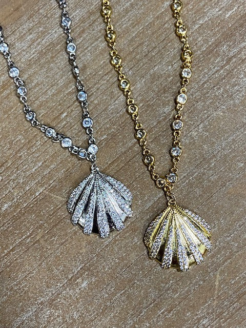 Seashell Glam Necklace