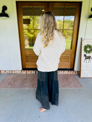 Warm Emotions Chunky Cable Cardigan