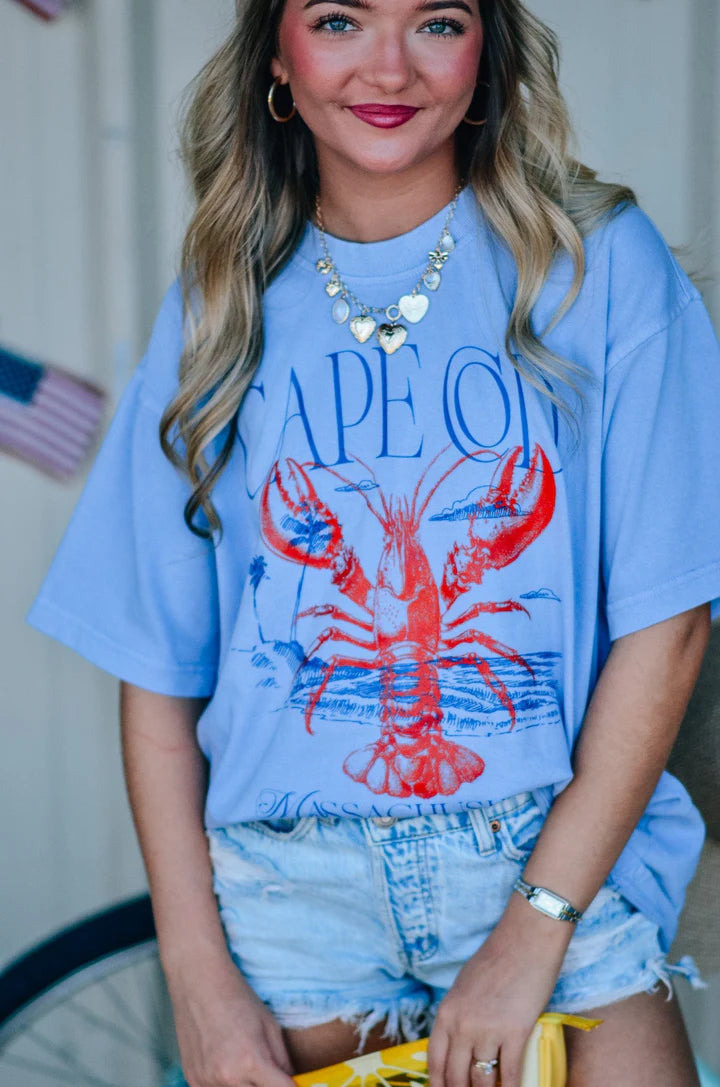 Cape Cod Mock Neck Tee