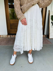 Setting Yourself Free Boho Lace Midi