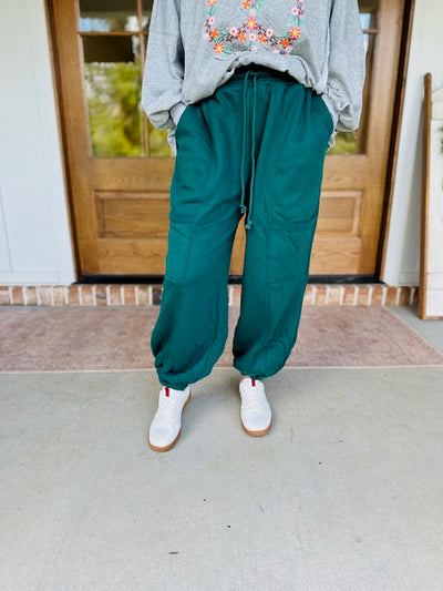 Grover Drawstring Cuffed Sweatpants