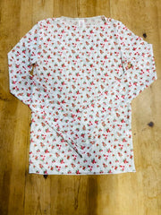 Floral Society Mesh Long Sleeve