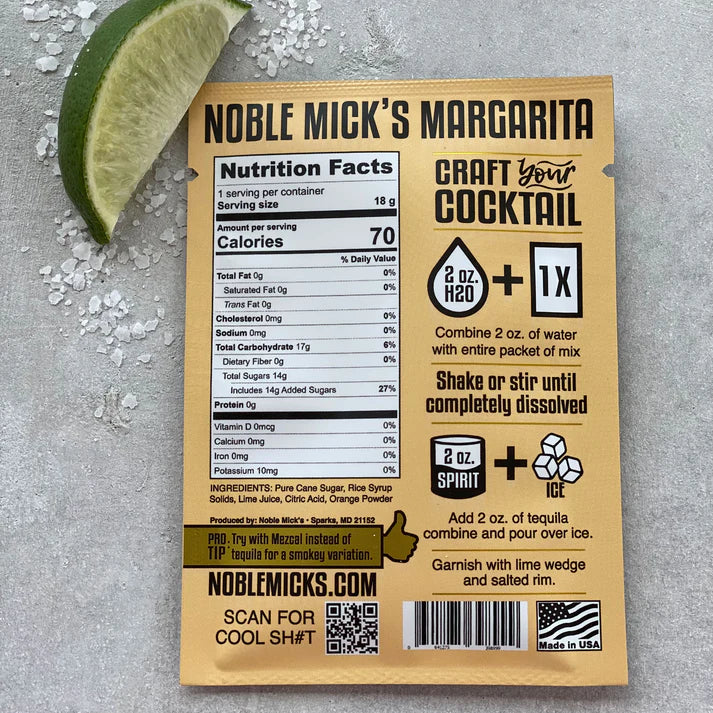 Single Serve Craft Cocktails