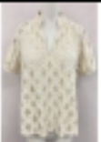 Gilli Brand Collared V-neck Top