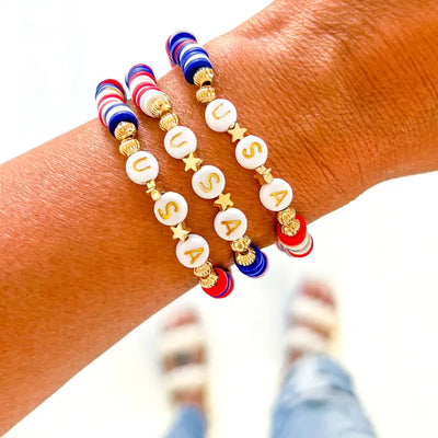 USA 4th of July Bracelet