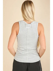 Woke Up Cute Fitted Tank