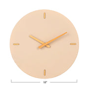 Stoneware Wall Clock