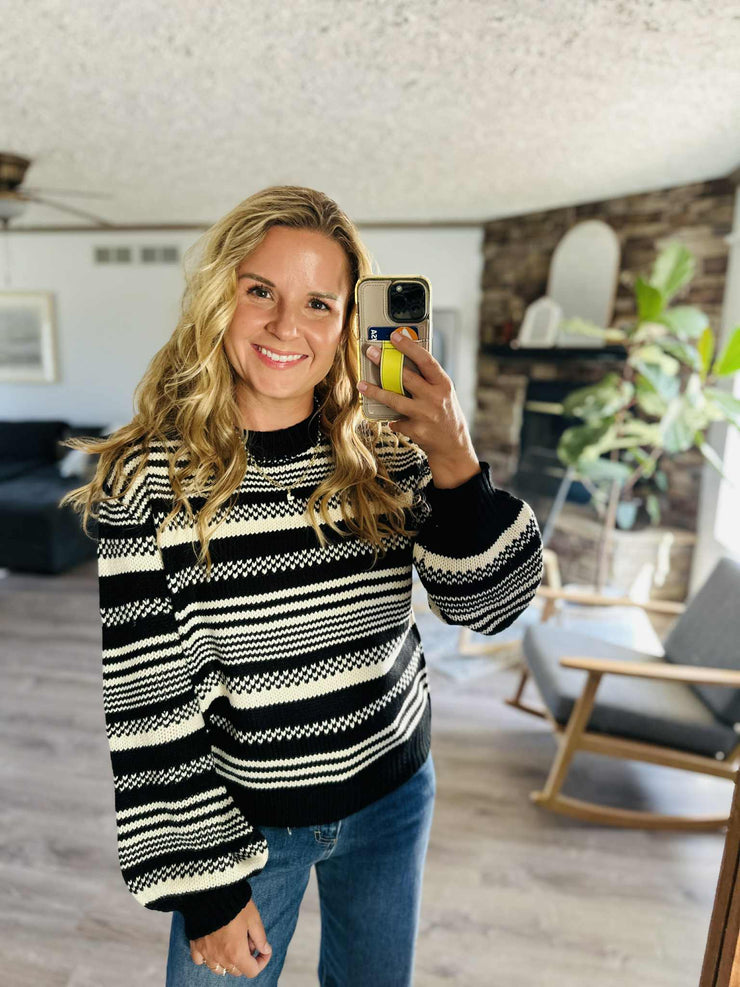 Western Romance Crewneck Sweater