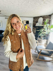 Truly Charming Corduroy Vest