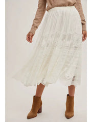 Setting Yourself Free Boho Lace Midi