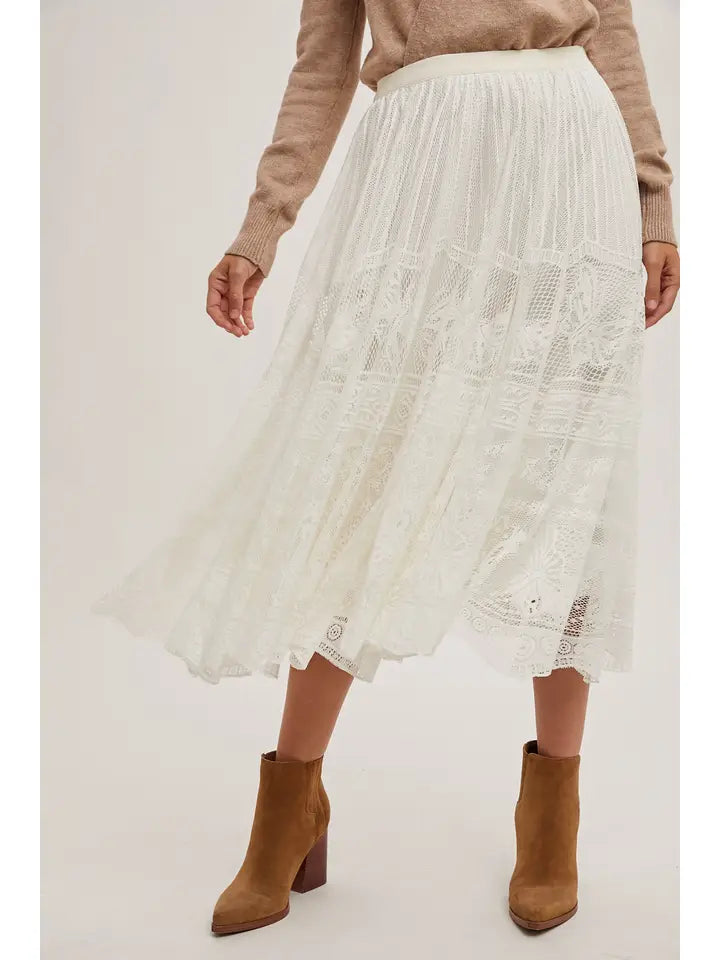 Setting Yourself Free Boho Lace Midi