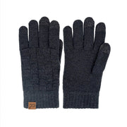 Woven Textured C.C Gloves