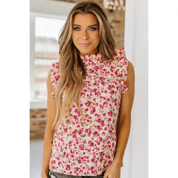 Almost A Crush Sleeveless Top