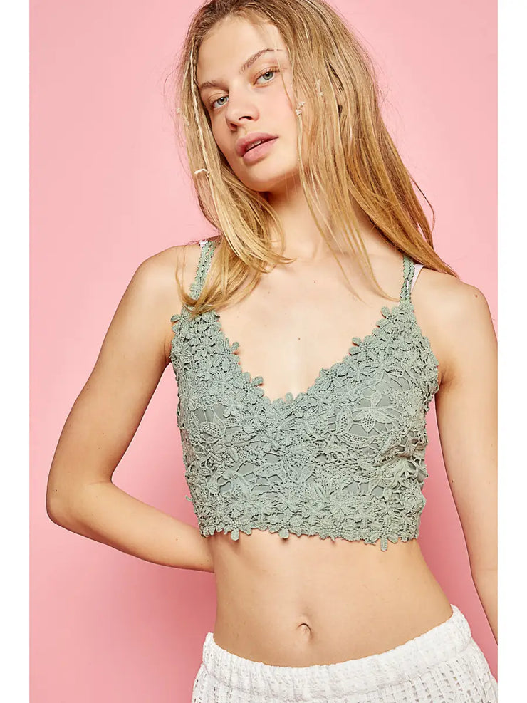 Feminine Edge Lace Bralette