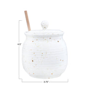 Honey Jar with Honey Dipper