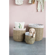 Hand-Woven Laundry Baskets | Set of 3