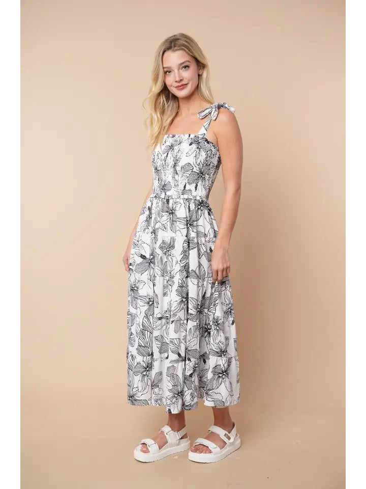 Hibiscus Dream Maxi Dress