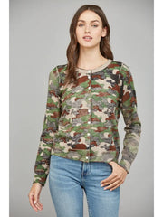 Down to Earth Button-down Cardigan