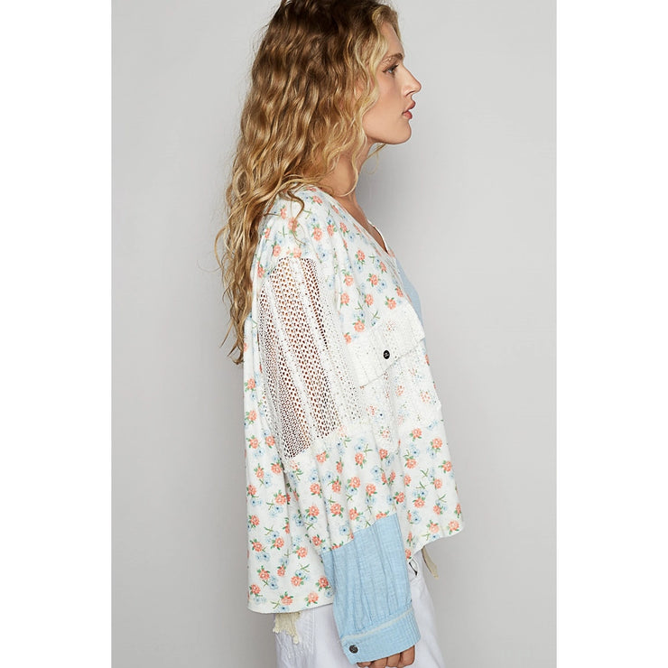 Growing Affection V-neck Top
