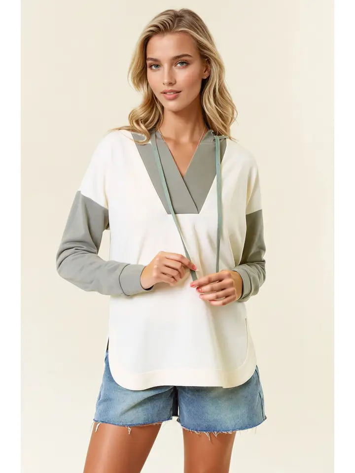 Leisure Time Hooded Top
