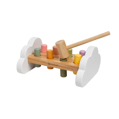 Wooden Hammer Bench Toy