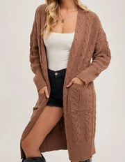 Find Your Purpose Long Sweater Cardigan