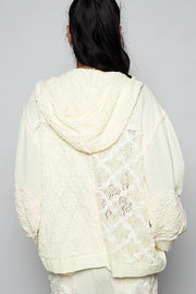 Steady & Sleek Lace Hoodie