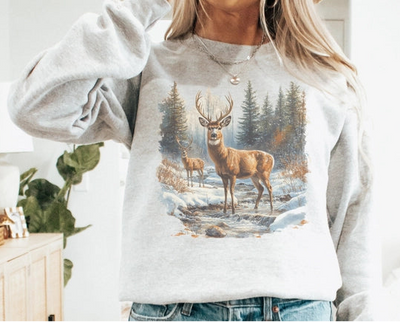 Vintage Deer Wilderness Sweatshirt