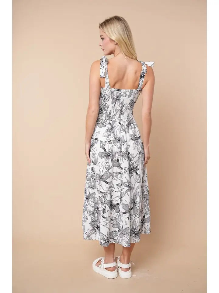 Hibiscus Dream Maxi Dress