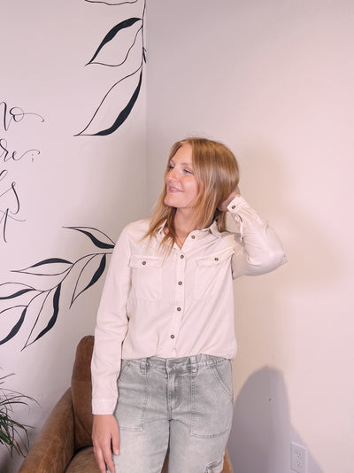 Step Above Simple Button Down